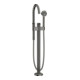 hansgrohe Wannen-Einhebelmischer Axor One Ausl. 220mm, bodensteh., pol. bla chrome-1
