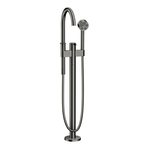 hansgrohe Wannen-Einhebelmischer Axor One Ausl. 220mm, bodensteh., pol. bla chrome