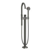 hansgrohe Wannen-Einhebelmischer Axor One Ausl. 220mm, bodensteh., pol. bla chrome