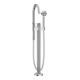 hansgrohe Wannen-Einhebelmischer Axor One Ausladung 220mm, bodenstehend, chrom-1
