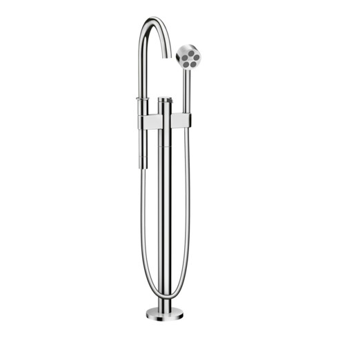 hansgrohe Wannen-Einhebelmischer Axor One Ausladung 220mm, bodenstehend, chrom