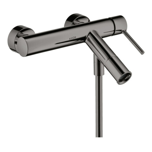 hansgrohe Wannen-Einhebelmischer Axor Starck AP, A 200mm, m Pin-Griff, pol. bla vc
