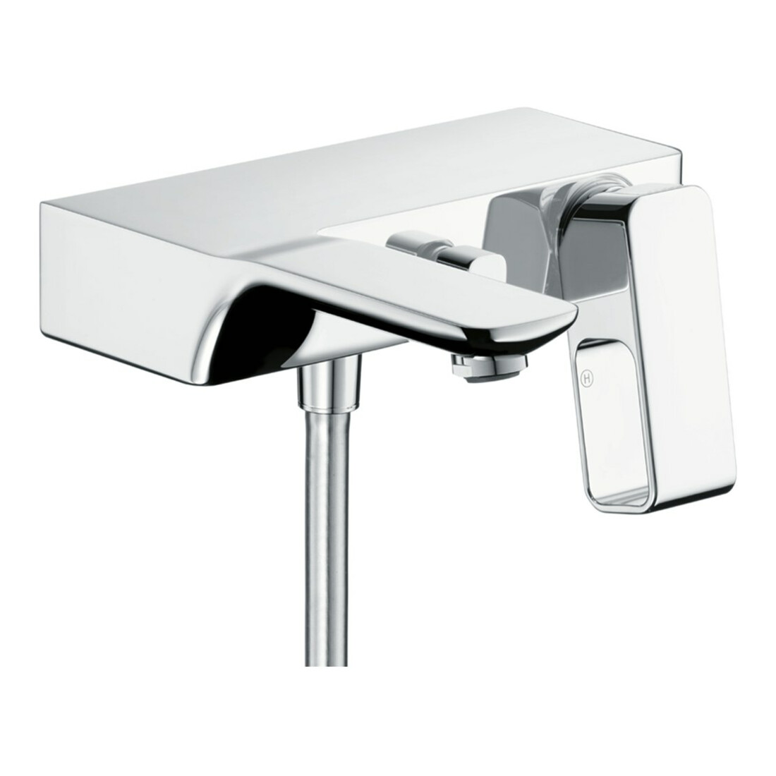 hansgrohe Wannen-Einhebelmischer Axor Urquiola AP, Ausladung 198mm, polished red gold