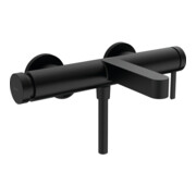 hansgrohe Wannen-Einhebelmischer Finoris AP, Ausladung 194mm, schwarz matt