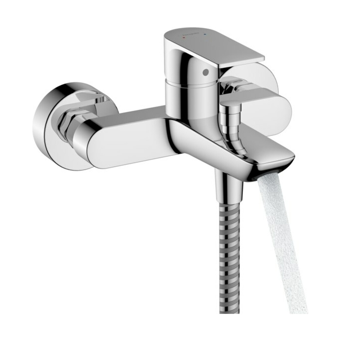 hansgrohe Wannen-Einhebelmischer Rebris E AP, 2 Verbr., Ausladung 182mm, chrom