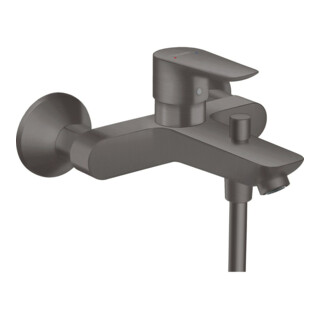 hansgrohe Wannen-Einhebelmischer Talis E AP, brushed black chrome