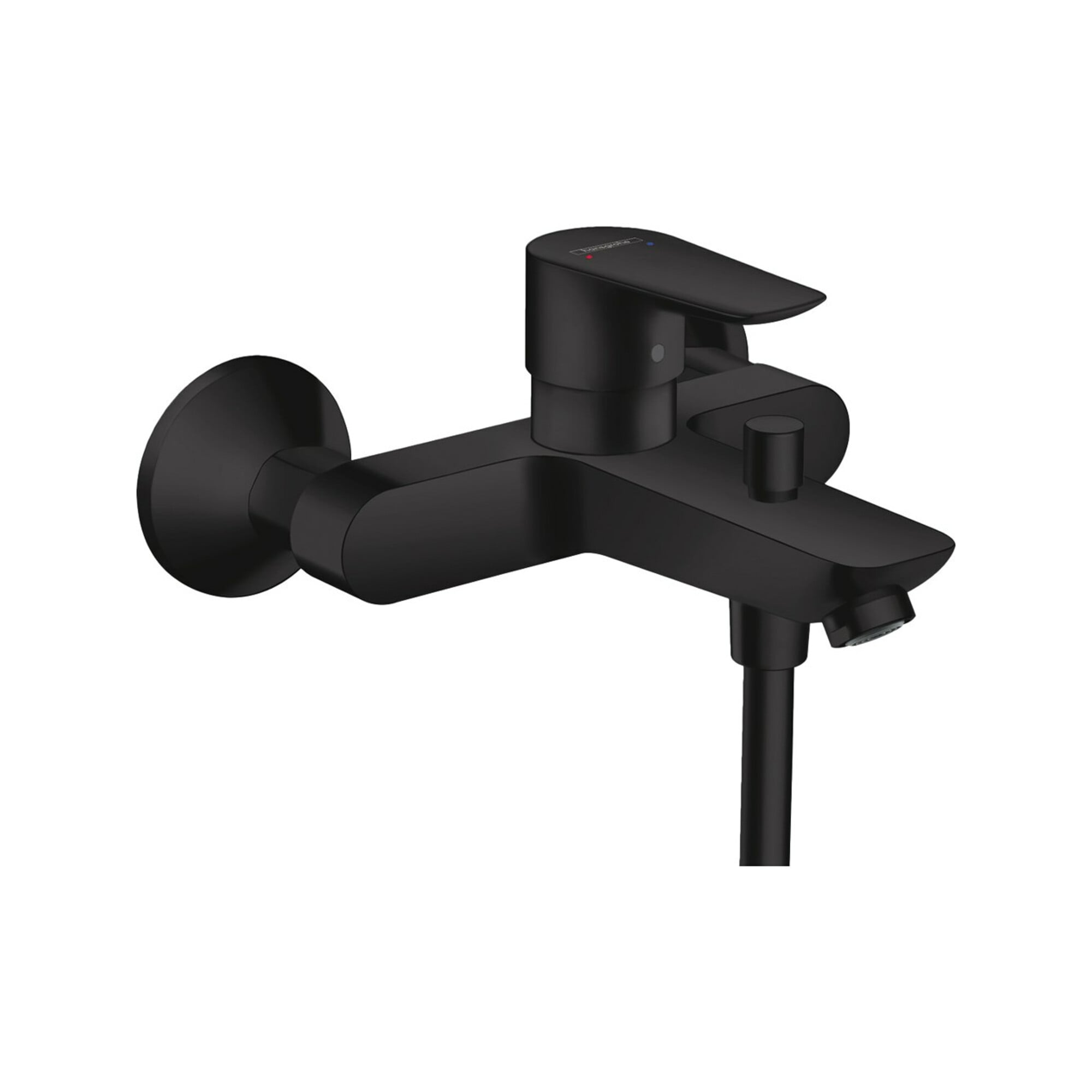 hansgrohe Wannen-Einhebelmischer Talis E AP, mattschwarz