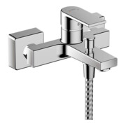 hansgrohe Wannen-Einhebelmischer Vernis Shape AP, 2 Verbr., Ausladung 166mm, chrom