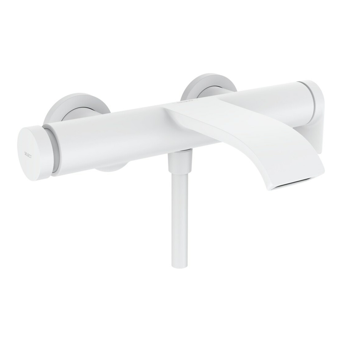 hansgrohe Wannen-Einhebelmischer Vivenis AP, Ausladung 216mm, mattweiß