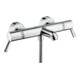 hansgrohe Wannen-Thermostat Ecostat Comf. Care AP, mit extra langen Griffen, chrom-1