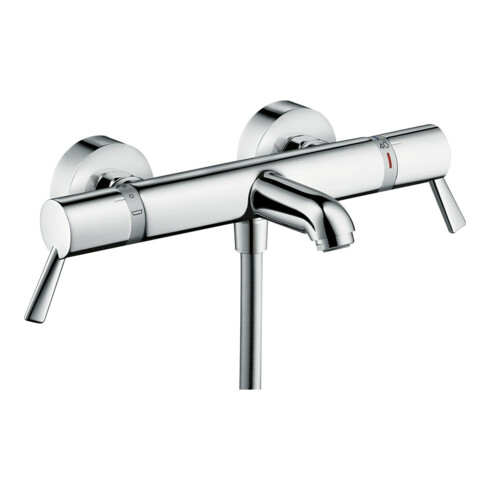 hansgrohe Wannen-Thermostat Ecostat Comf. Care AP, mit extra langen Griffen, chrom