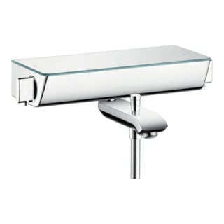 hansgrohe Wannen-Thermostat Ecostat Select AP, 2 Verbr., Ausladung 193mm, chrom