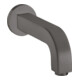 hansgrohe Wanneneinlauf Axor Citterio Ausladung 165mm, brushed black chrome-1
