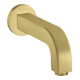 hansgrohe Wanneneinlauf Axor Citterio Ausladung 165mm, brushed brass-1