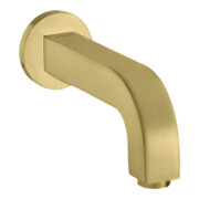 hansgrohe Wanneneinlauf Axor Citterio Ausladung 165mm, brushed brass