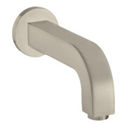 hansgrohe Wanneneinlauf Axor Citterio Ausladung 165mm, brushed nickel