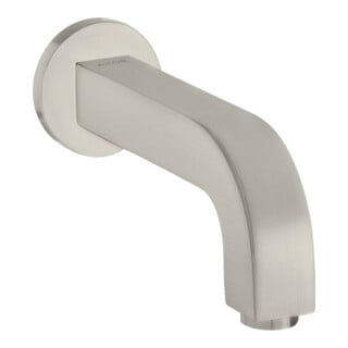hansgrohe Wanneneinlauf Axor Citterio Ausladung 165mm, Edelstahl-Optik