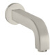 hansgrohe Wanneneinlauf Axor Citterio Ausladung 165mm, Edelstahl-Optik-1