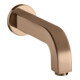 hansgrohe Wanneneinlauf Axor Citterio Ausladung 165mm, polished red gold-1