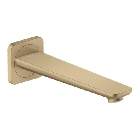 hansgrohe Wanneneinlauf Axor Citterio C brushed bronze, Ausladung 222mm