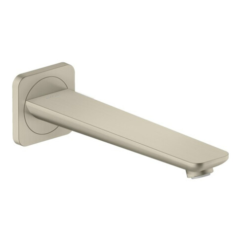 hansgrohe Wanneneinlauf Axor Citterio C brushed nickel, Ausladung 222mm