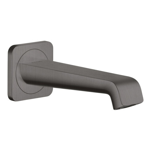 hansgrohe Wanneneinlauf Axor Citterio E Ausladung 181mm, brushed black chrome