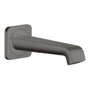 hansgrohe Wanneneinlauf Axor Citterio E Ausladung 181mm, brushed black chrome