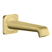 hansgrohe Wanneneinlauf Axor Citterio E Ausladung 181mm, brushed brass