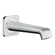 hansgrohe Wanneneinlauf Axor Citterio E Ausladung 181mm, Edelstahl-Optik