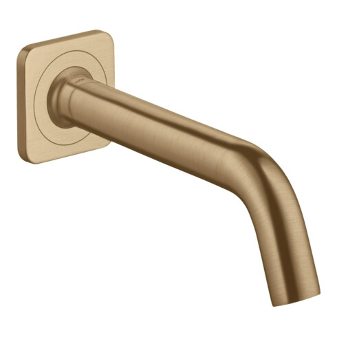hansgrohe Wanneneinlauf Axor Citterio M Ausladung 182mm, brushed bronze
