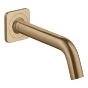 hansgrohe Wanneneinlauf Axor Citterio M Ausladung 182mm, brushed bronze