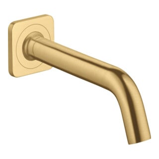 hansgrohe Wanneneinlauf Axor Citterio M Ausladung 182mm, brushed gold optic