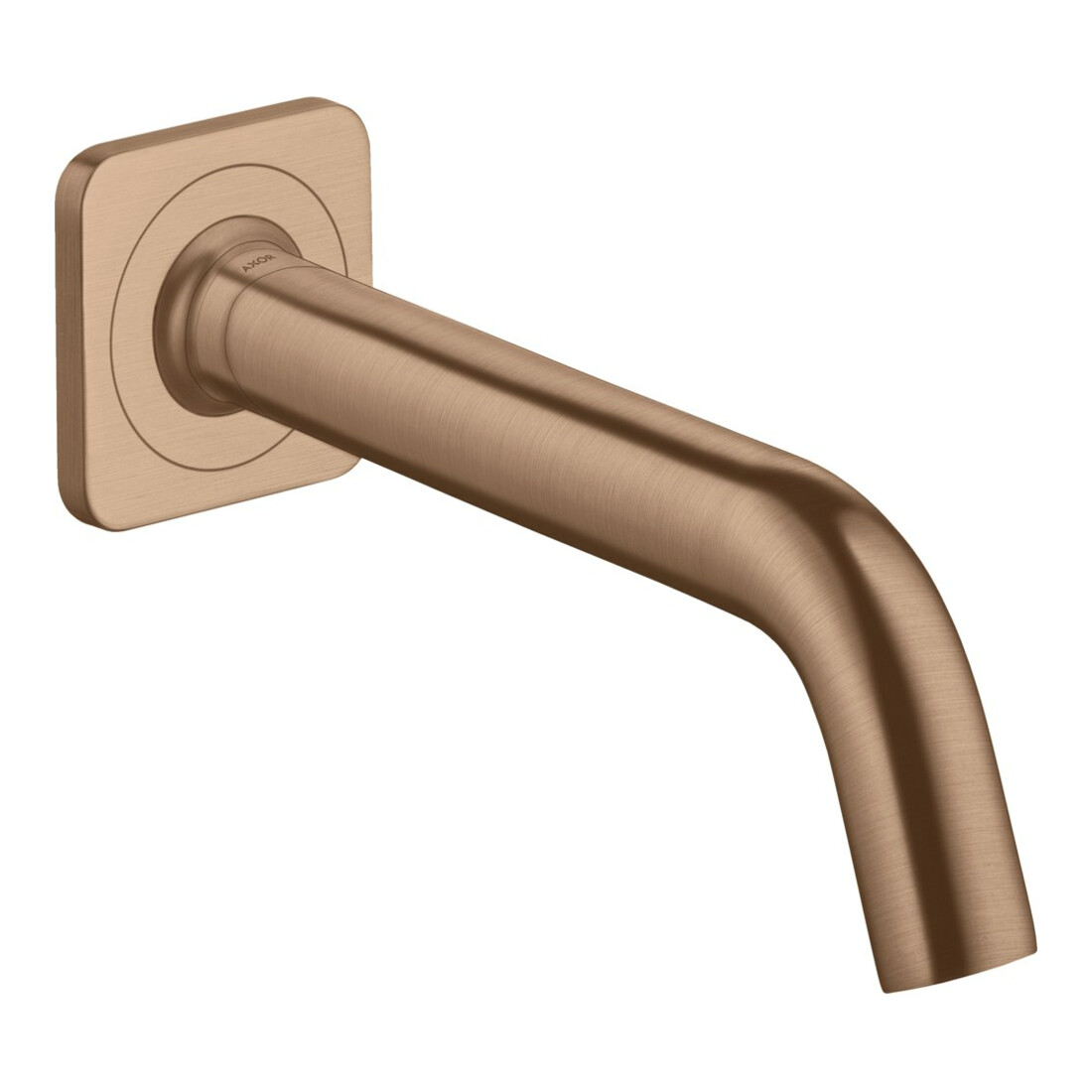 hansgrohe Wanneneinlauf Axor Citterio M Ausladung 182mm, brushed red gold