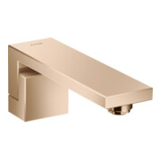 hansgrohe Wanneneinlauf Axor Edge Ausl. 190mm, Wandmont., pol. red gold
