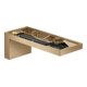 hansgrohe Wanneneinlauf Axor MyEdition A 176mm, Wandmont., o. Pl., brush. bron-1