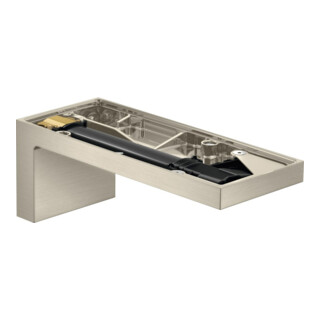 hansgrohe Wanneneinlauf Axor MyEdition A 176mm, Wandmont., o. Pl., brush. ni.