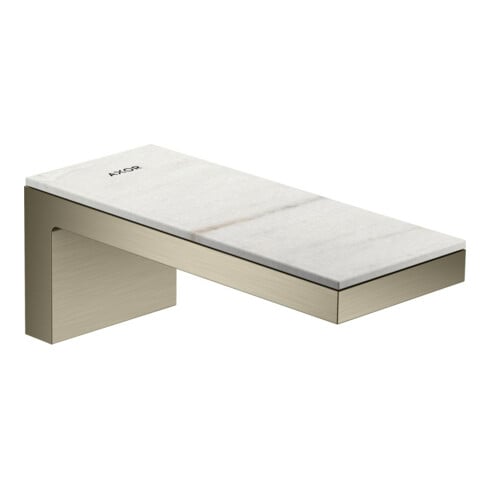hansgrohe Wanneneinlauf Axor MyEdition A 176mm, Wandmont., o. Pl., brush. ni.