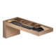 hansgrohe Wanneneinlauf Axor MyEdition A 176mm, Wandmont., o. Pl., brush. r gol-1