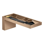 hansgrohe Wanneneinlauf Axor MyEdition A 176mm, Wandmont., o. Pl., brush. r gol