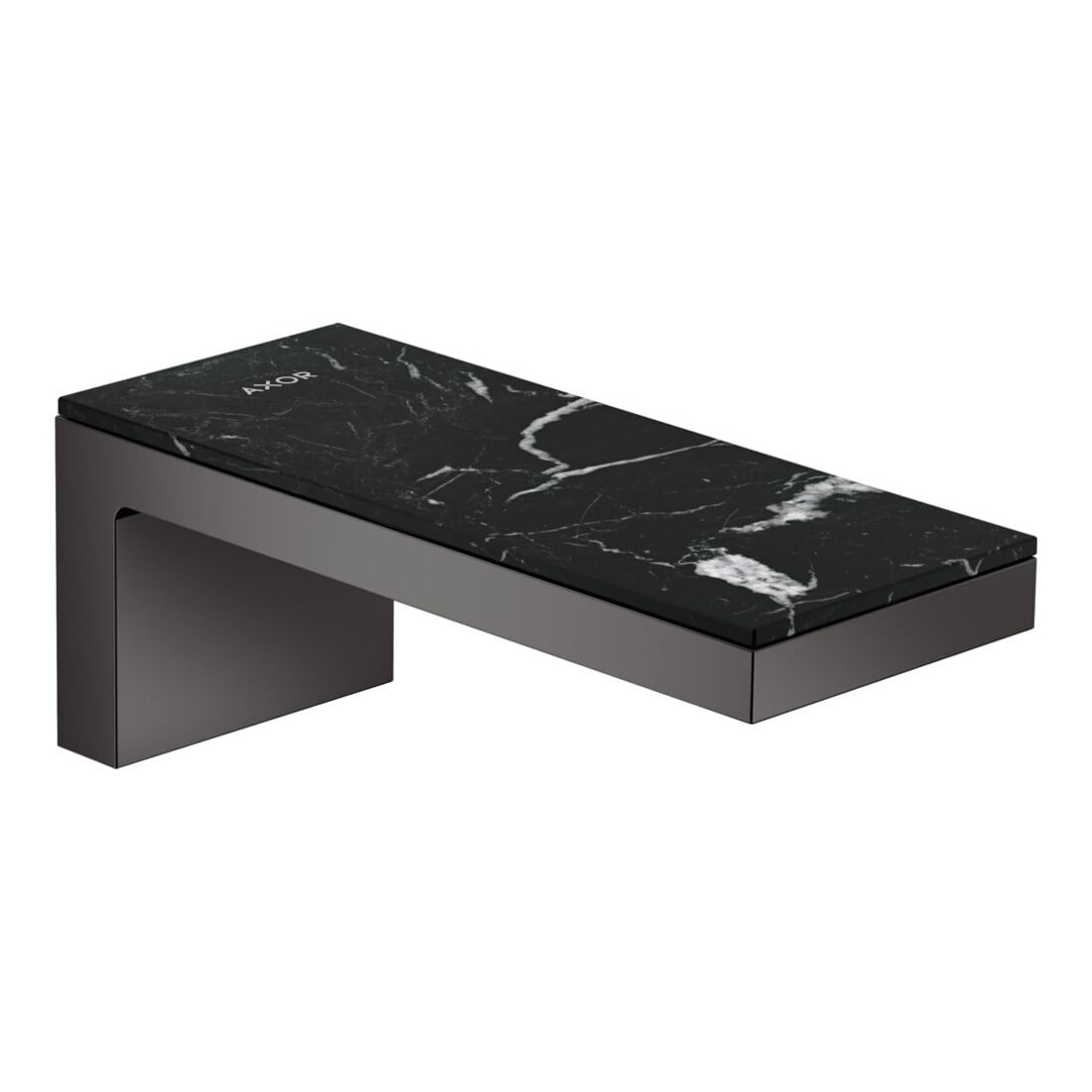 hansgrohe Wanneneinlauf Axor MyEdition A 176mm, Wandmont., o. Pl., pol. bla vc