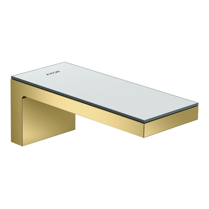 hansgrohe Wanneneinlauf Axor MyEdition A 176mm, Wandmont., o. Pl., pol. gol opt