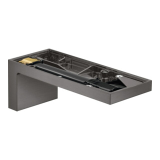 hansgrohe Wanneneinlauf Axor MyEdition A 176mm, Wd, o. Pl., brush. bla vc