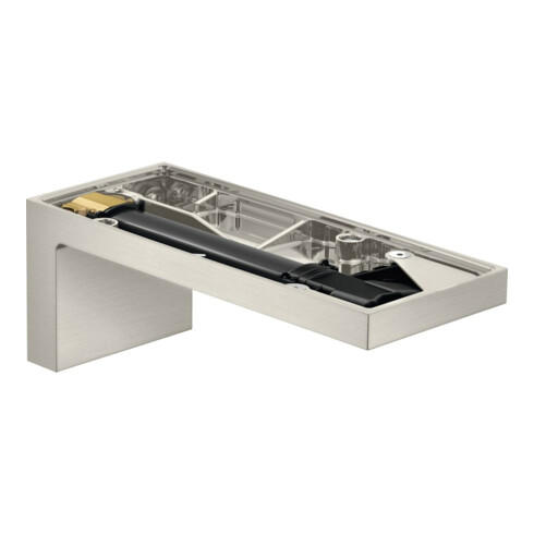 hansgrohe Wanneneinlauf Axor MyEdition A 176mm, Wd, o. Pl., Edelstahl-Optik