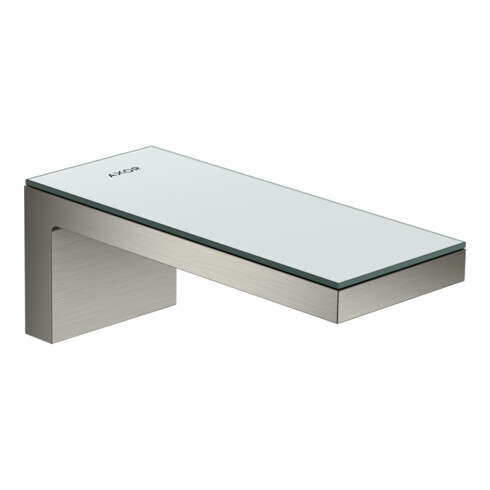 hansgrohe Wanneneinlauf Axor MyEdition A 176mm, Wd, o. Pl., Edelstahl-Optik