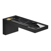 hansgrohe Wanneneinlauf Axor MyEdition Ausl. 176mm, Wandmont., o. Pl., matt-sw