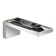 hansgrohe Wanneneinlauf Axor MyEdition Ausl. 176mm, Wandmont., o. Platte, chrom