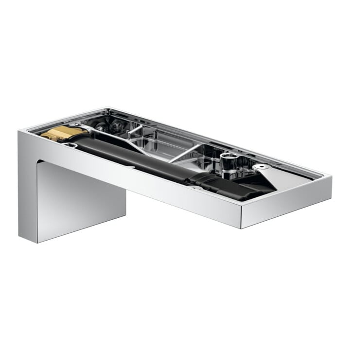 hansgrohe Wanneneinlauf Axor MyEdition Ausl. 176mm, Wandmont., o. Platte, chrom