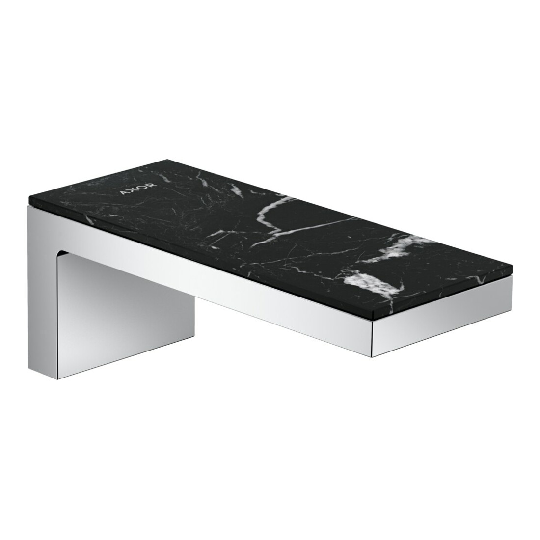 hansgrohe Wanneneinlauf Axor MyEdition Ausl. 176mm, Wandmont., o. Platte, chrom