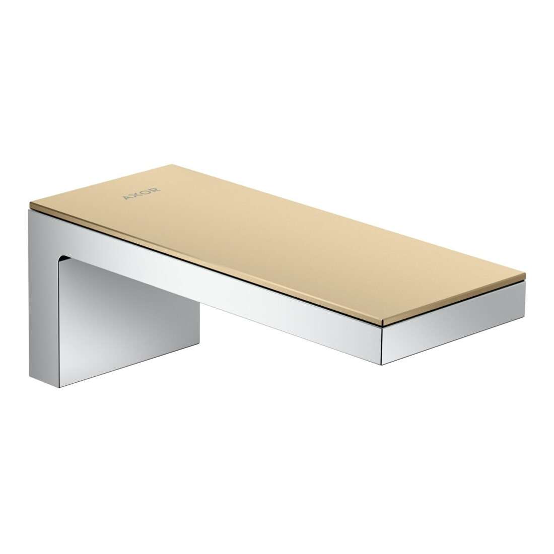 hansgrohe Wanneneinlauf Axor MyEdition Ausl. 176mm, Wandmont., o. Platte, chrom