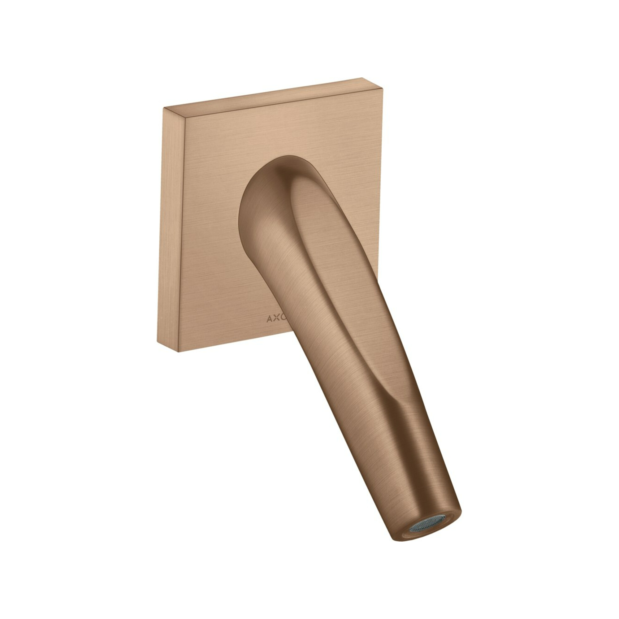 hansgrohe Wanneneinlauf Axor Starck Organic Ausladung 160mm, brushed red gold